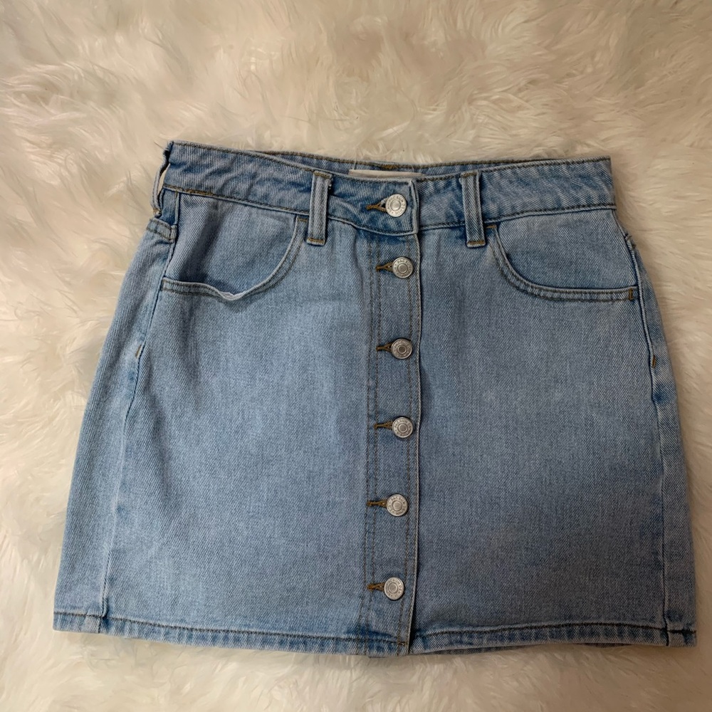 Denim skirt